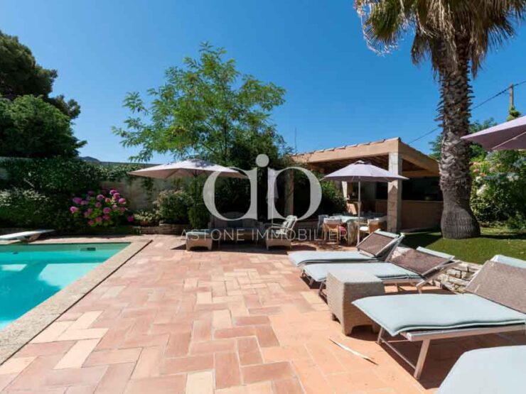 CASSIS : très belle propriété vue Mer - Piscine - Astone Immobilier