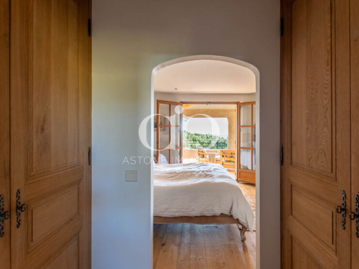 PRESQU'ILE CASSIS : Bastide vue mer - Chambre - Astone Immobilier