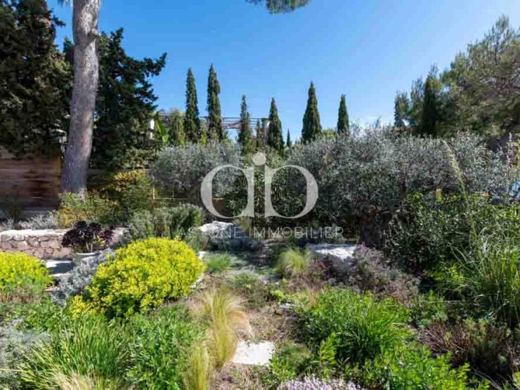 PRESQU'ILE CASSIS : Bastide vue mer - Jardin - Astone Immobilier