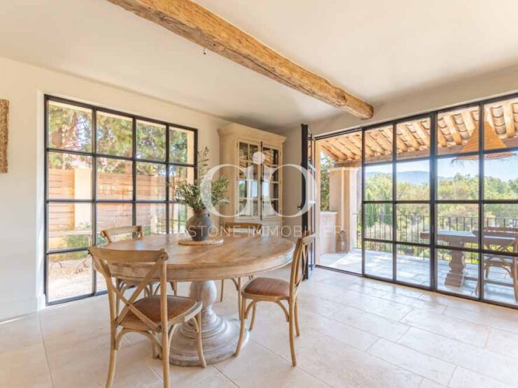 PRESQU'ILE CASSIS : Bastide vue mer - Salle A Manger - Astone Immobilier