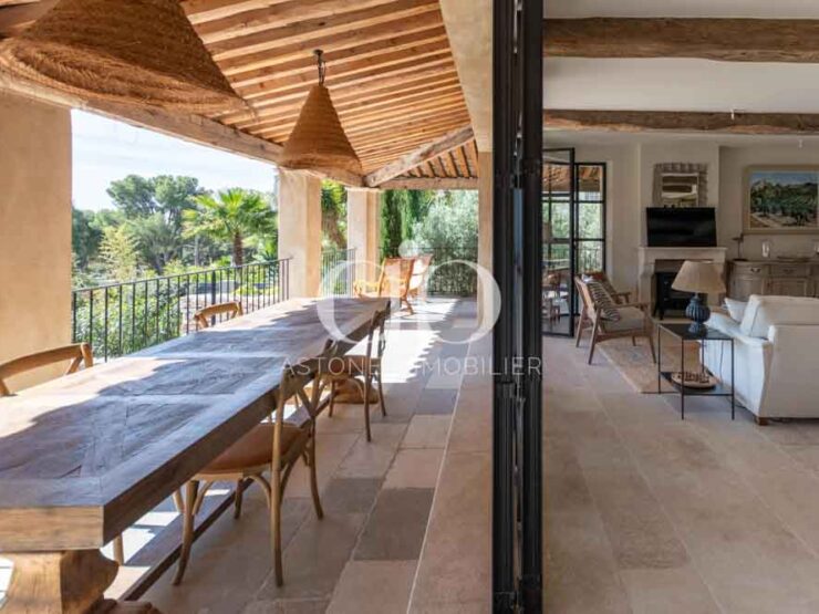 PRESQU'ILE CASSIS : Bastide vue mer - Terrasse - Astone Immobilier