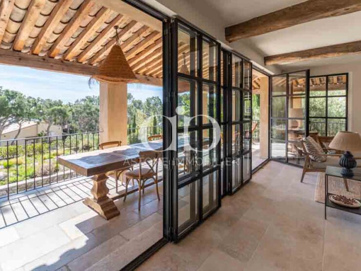 PRESQU'ILE CASSIS : Bastide vue mer - Terrasse - Astone Immobilier