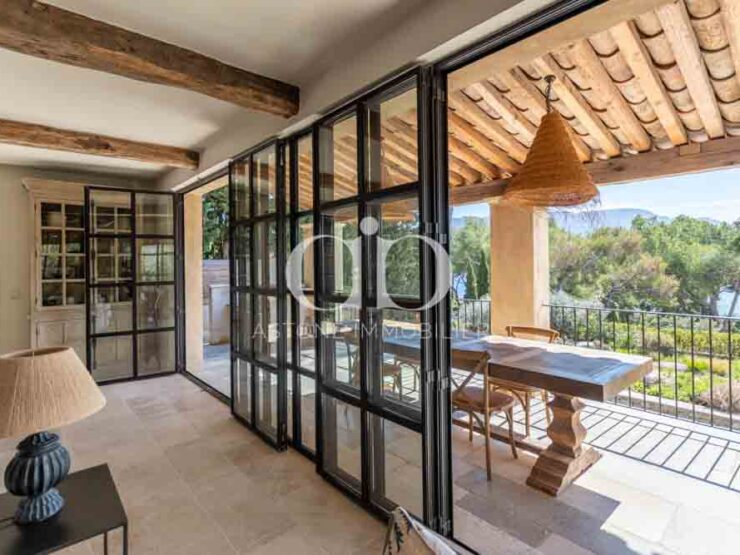 PRESQU'ILE CASSIS : Bastide vue mer - Terrasse - Astone Immobilier