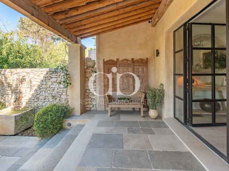 PRESQU'ILE CASSIS : Bastide vue mer - Terrasse - Astone Immobilier