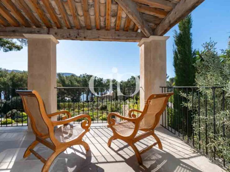 PRESQU'ILE CASSIS : Bastide vue mer - Vue Mer - Astone Immobilier