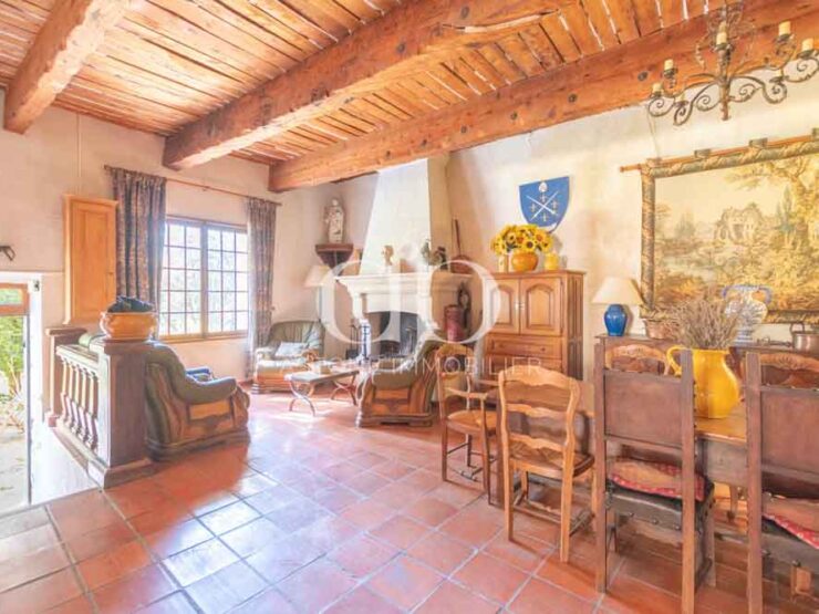 ROQUEVAIRE : Demeure ancienne Provençale - Living - Astone Immobilier
