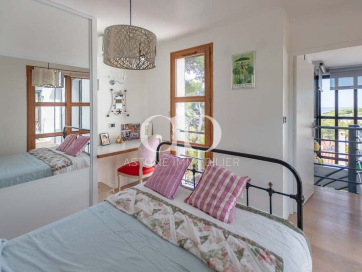 CASSIS: Villa vue mer - Chambre - Astone Immobilier