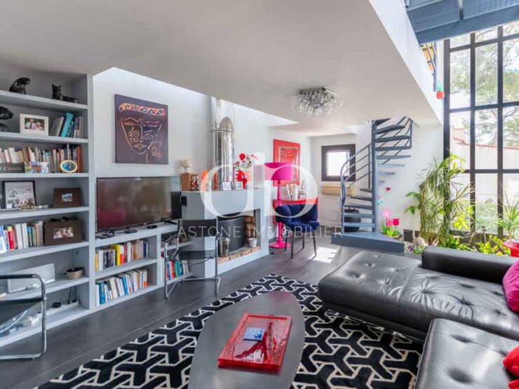 CASSIS: Villa vue mer - Living - Astone Immobilier