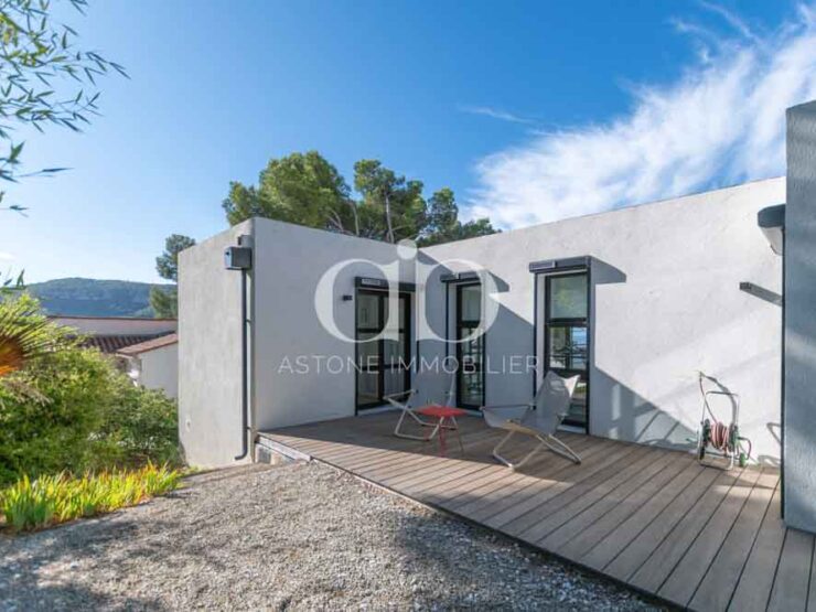 CASSIS: Villa vue mer - Terrasse - Astone Immobilier