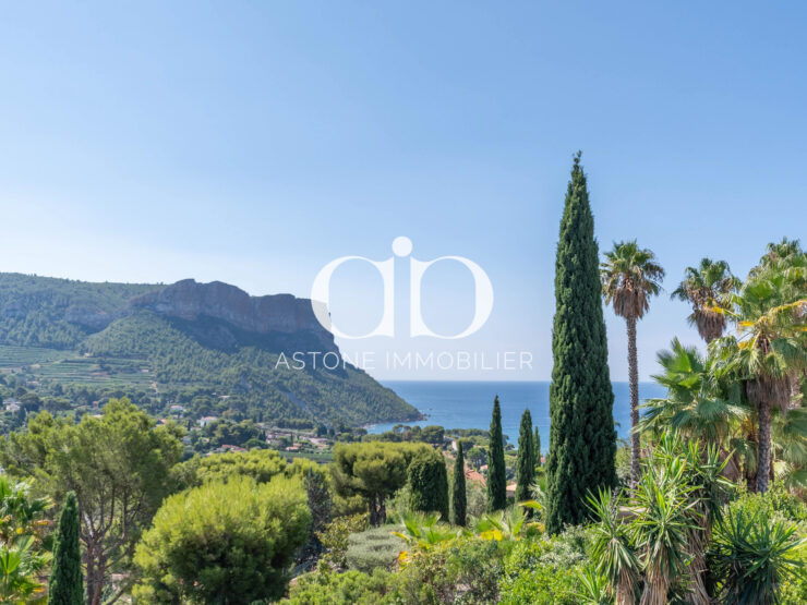 Vue mer Cassis prestige